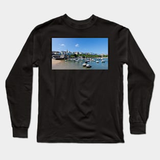 The Harbour, Tenby. Long Sleeve T-Shirt